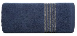 Ręcznik 30x50 Lila 10 granatowy 500g/m2 Eurofirany