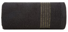 Ręcznik 30x50 Lila 11 czarny 500g/m2 Eurofirany