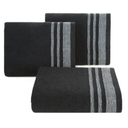 Ręcznik 30x50 Mery 10 czarny 500g/m2 Eurofirany