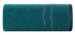 Ręcznik 50x90 Karin 07 turkusowy ciemny 500g/m2 Eurofirany