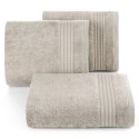 Ręcznik 50x90 Laris 02 beżowy 550g/m2 Eurofirany