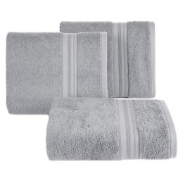 Ręcznik 70x140 Elen 03 szary jasny 550g/m2 Eurofirany