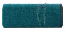 Ręcznik 70x140 Karin 07 turkusowy ciemny 500g/m2 Eurofirany