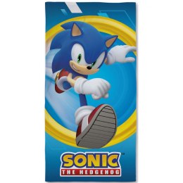 Ręcznik plażowy 70x140 Sonic niebieski bawełniany 320g/m2 C24