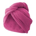Turban ręcznik do włosów Active fuksjowy mikrofibra Turban ręcznik do włosów Active fuksjowy mikrofibra