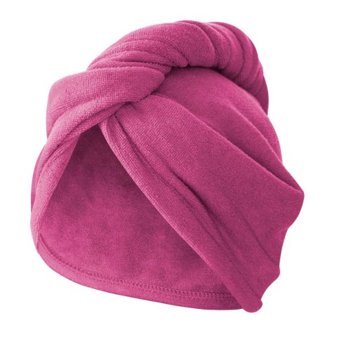 Turban ręcznik do włosów Active fuksjowy mikrofibra Turban ręcznik do włosów Active fuksjowy mikrofibra