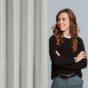 Zasłona gotowa 135x270 Suzan na taśmie beżowa Eurofirany Zasłona gotowa 135x270 Suzan na taśmie beżowa Eurofirany