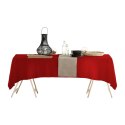 Obrus 140x300 Viva czerwony plamoodporny Obrus 140x300 Viva czerwony plamoodporny