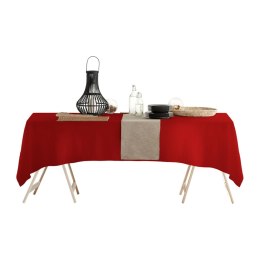 Obrus 140x300 Viva czerwony plamoodporny