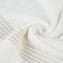 Ręcznik 50x90 Lila 01 biały 500g/m2 Eurofirany