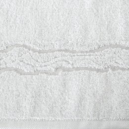 Ręcznik 70x140 Karin 01 biały 500g/m2 Eurofirany