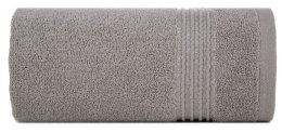 Ręcznik 70x140 Lila 04 szary 500g/m2 Eurofirany