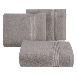 Ręcznik 70x140 Lila 04 szary 500g/m2 Eurofirany
