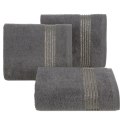 Ręcznik 70x140 Lila 05 grafitowy 500g/m2 Eurofirany Ręcznik 70x140 Lila 05 grafitowy 500g/m2 Eurofirany