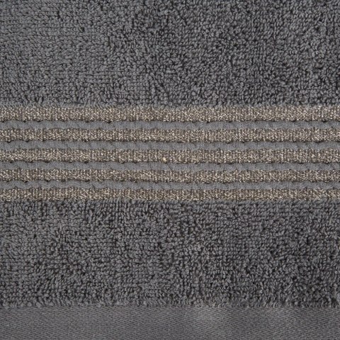 Ręcznik 70x140 Lila 05 grafitowy 500g/m2 Eurofirany Ręcznik 70x140 Lila 05 grafitowy 500g/m2 Eurofirany