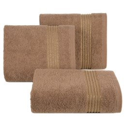 Ręcznik 70x140 Lila 06 brązowy 500g/m2 Eurofirany