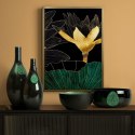 Szklany wazon dekoracyjny 15x38 Capri czarny Szklany wazon dekoracyjny 15x38 Capri czarny