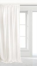 Zasłona gotowa 140x175 ivory na taśmie Viva do salonu Zasłona gotowa 140x175 ivory na taśmie Viva do salonu