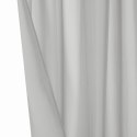 Zasłona gotowa 140x270 szara na taśmie Viva do salonu Zasłona gotowa 140x270 szara na taśmie Viva do salonu