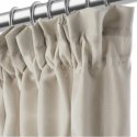 Zasłona gotowa 140x270 taupe na taśmie Viva do salonu Zasłona gotowa 140x270 taupe na taśmie Viva do salonu