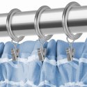 Zasłona gotowa 140x300 błękitna na taśmie Viva do salonu Zasłona gotowa 140x300 błękitna na taśmie Viva do salonu