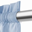 Zasłona gotowa 140x300 błękitna na taśmie Viva do salonu Zasłona gotowa 140x300 błękitna na taśmie Viva do salonu