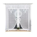 DINA Panel żakardowy gotowy, z motywem łapacza snów, szerokość 160 x wysokość 160, kolor 001 biały 019413/PBL/001/160160/1 DINA Panel żakardowy gotowy, z motywem łapacza snów, szerokość 160 x wysokość 160, kolor 001 biały 019413/PBL/001/160160/1