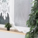 DINA Panel żakardowy gotowy, z motywem łapacza snów, szerokość 160 x wysokość 160, kolor 001 biały 019413/PBL/001/160160/1 DINA Panel żakardowy gotowy, z motywem łapacza snów, szerokość 160 x wysokość 160, kolor 001 biały 019413/PBL/001/160160/1