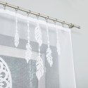 DINA Panel żakardowy gotowy, z motywem łapacza snów, szerokość 160 x wysokość 160, kolor 001 biały 019413/PBL/001/160160/1 DINA Panel żakardowy gotowy, z motywem łapacza snów, szerokość 160 x wysokość 160, kolor 001 biały 019413/PBL/001/160160/1