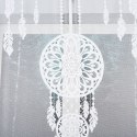 DINA Panel żakardowy gotowy, z motywem łapacza snów, szerokość 160 x wysokość 160, kolor 001 biały 019413/PBL/001/160160/1 DINA Panel żakardowy gotowy, z motywem łapacza snów, szerokość 160 x wysokość 160, kolor 001 biały 019413/PBL/001/160160/1