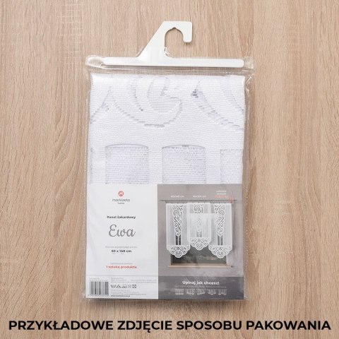 EWA Panel żakardowy gotowy, szerokość 60 x wysokość 160cm, kolor 001 biały 001321/PBL/001/060160/1 EWA Panel żakardowy gotowy, szerokość 60 x wysokość 160cm, kolor 001 biały 001321/PBL/001/060160/1