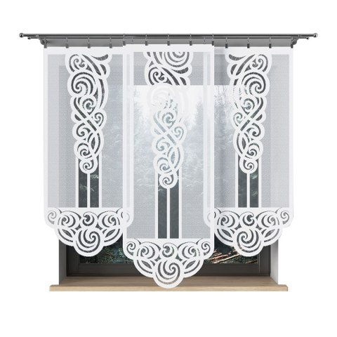 EWA Panel żakardowy gotowy, szerokość 60 x wysokość 160cm, kolor 001 biały 001321/PBL/001/060160/1 EWA Panel żakardowy gotowy, szerokość 60 x wysokość 160cm, kolor 001 biały 001321/PBL/001/060160/1