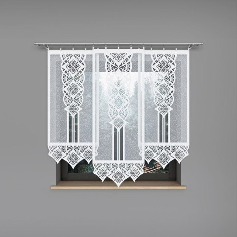 KLAUDIA Panel żakardowy gotowy, szerokość 60 x wysokość 140cm, kolor 001 biały 001331/PBL/001/060140/1 KLAUDIA Panel żakardowy gotowy, szerokość 60 x wysokość 140cm, kolor 001 biały 001331/PBL/001/060140/1
