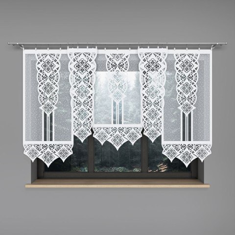 KLAUDIA Panel żakardowy gotowy, szerokość 60 x wysokość 140cm, kolor 001 biały 001331/PBL/001/060140/1 KLAUDIA Panel żakardowy gotowy, szerokość 60 x wysokość 140cm, kolor 001 biały 001331/PBL/001/060140/1