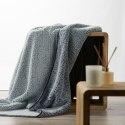 Koc narzuta 150x200 Koala granatowy z tkaniny typu bukla Eurofirany Koc narzuta 150x200 Koala granatowy z tkaniny typu bukla Eurofirany