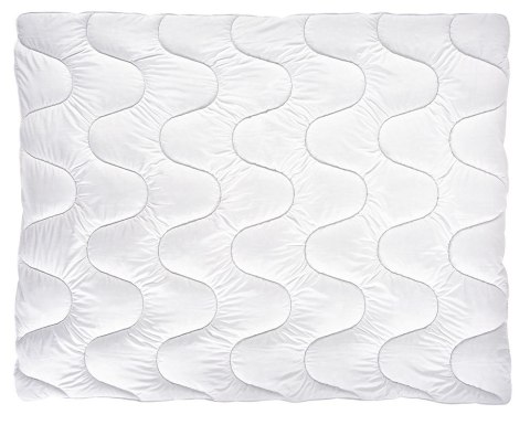 Kołdra antyalergiczna 140x200 KARO 1200g biała 100% poliester Kołdra antyalergiczna 140x200 KARO 1200g biała 100% poliester