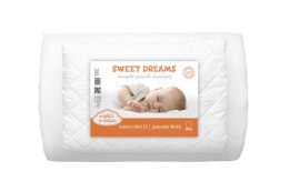 Kołdra dla dzieci 100x135 poduszka 40x60 Baby biała antyalergiczna Faro