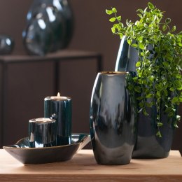Kula ceramiczna Amora 2 9x9 zielona dekoracyjna Eurofirany