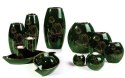 Kula ceramiczna Amora 2 9x9 zielona dekoracyjna Eurofirany Kula ceramiczna Amora 2 9x9 zielona dekoracyjna Eurofirany
