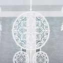 LEA Panel żakardowy gotowy, z motywem łapacza snów, szerokość 160 x wysokość 160, kolor 001 biały 019411/PBL/001/160160/1 LEA Panel żakardowy gotowy, z motywem łapacza snów, szerokość 160 x wysokość 160, kolor 001 biały 019411/PBL/001/160160/1