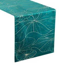 Obrus bieżnik Blink 18 35x140 cm turkusowy ciemny Design 01