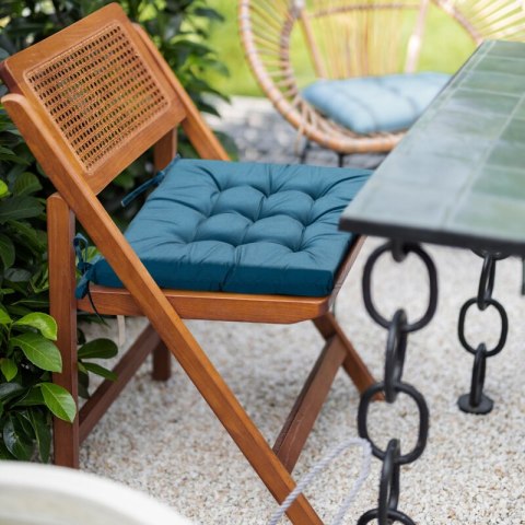 Poduszka siedzisko 40x40x5 Garden kremowa ogrodowa wodoodporna Eurofirany Poduszka siedzisko 40x40x5 Garden kremowa ogrodowa wodoodporna Eurofirany