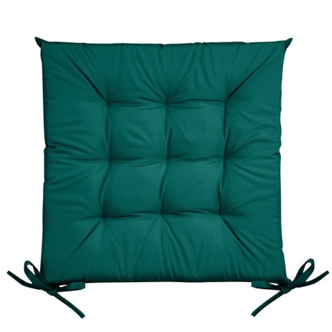 Poduszka siedzisko 40x40x5 Garden zielona ciemna ogrodowa wodoodporna Eurofirany Poduszka siedzisko 40x40x5 Garden zielona ciemna ogrodowa wodoodporna Eurofirany