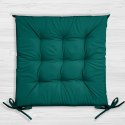 Poduszka siedzisko 40x40x5 Garden zielona ciemna ogrodowa wodoodporna Eurofirany Poduszka siedzisko 40x40x5 Garden zielona ciemna ogrodowa wodoodporna Eurofirany