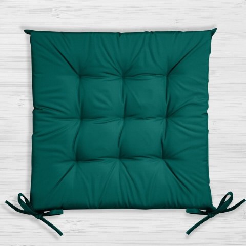Poduszka siedzisko 40x40x5 Garden zielona ciemna ogrodowa wodoodporna Eurofirany Poduszka siedzisko 40x40x5 Garden zielona ciemna ogrodowa wodoodporna Eurofirany