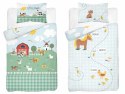 Pościel bawełniana 100x135 4991 A Farma miętowa błękitna niebieska Mayamoo 22 Pościel bawełniana 100x135 4991 A Farma miętowa błękitna niebieska Mayamoo 22