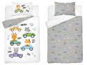 Pościel bawełniana 90x120 5000 B Auta szara kolorowa Mayamoo 22 Pościel bawełniana 90x120 5000 B Auta szara kolorowa Mayamoo 22