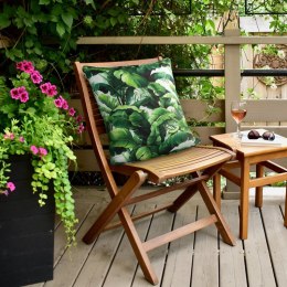 Poszewka dekoracyjna 45x45 Garden 6 zielona liście wodoodporna Eurofirany