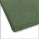 Prześcieradło frotte bez gumki 175x220 Tulipan 4 zielone 4044/ZE-039T żakardowe Zwoltex Prześcieradło frotte bez gumki 175x220 Tulipan 4 zielone 4044/ZE-039T żakardowe Zwoltex