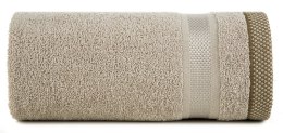 Ręcznik Abbie 100x150 beżowy 500 g/m2 frotte bawełniany Eurofirany